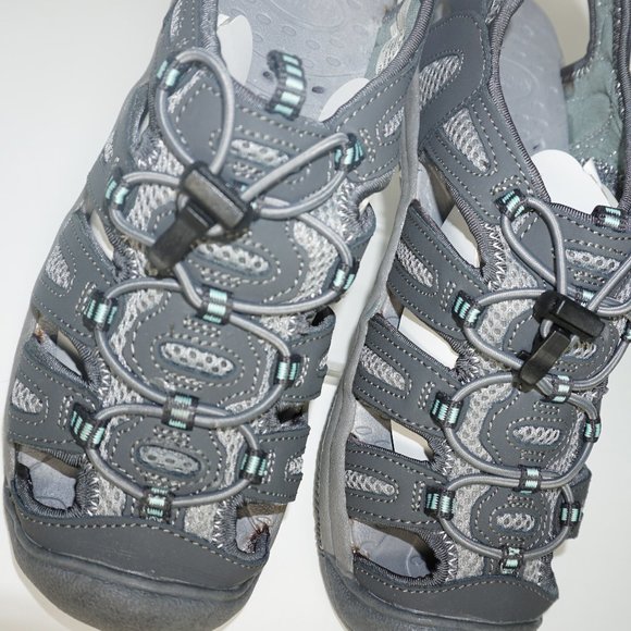 Khombu Womens River Bungee Sandals Size 8.5 Dark G - Picture 7 of 8